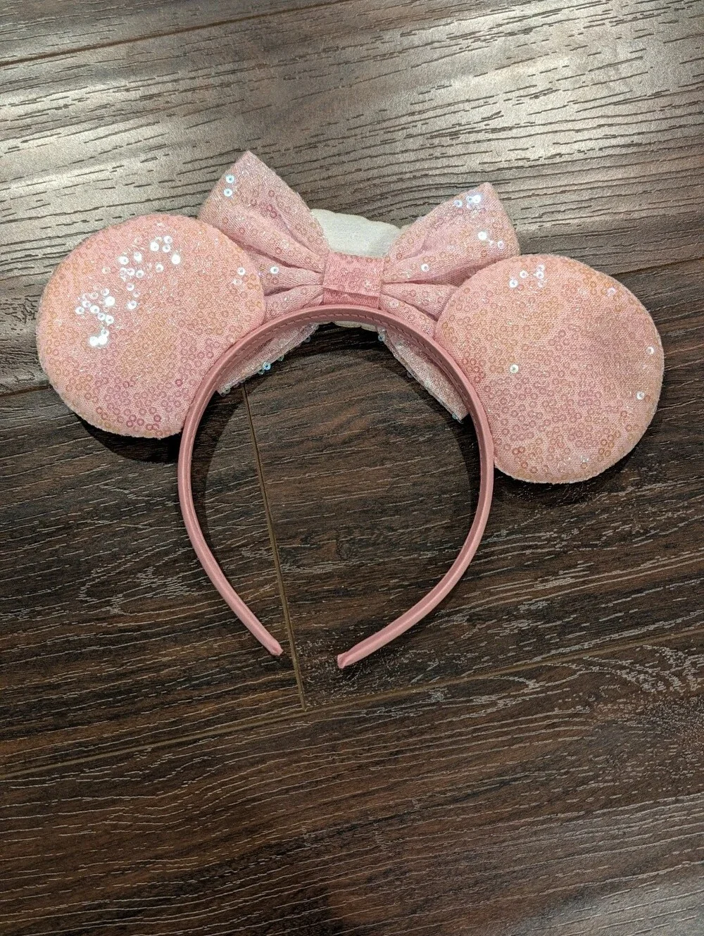 Pink 'Birthday Girl' Sequin Mouse Ears Headband for Kids